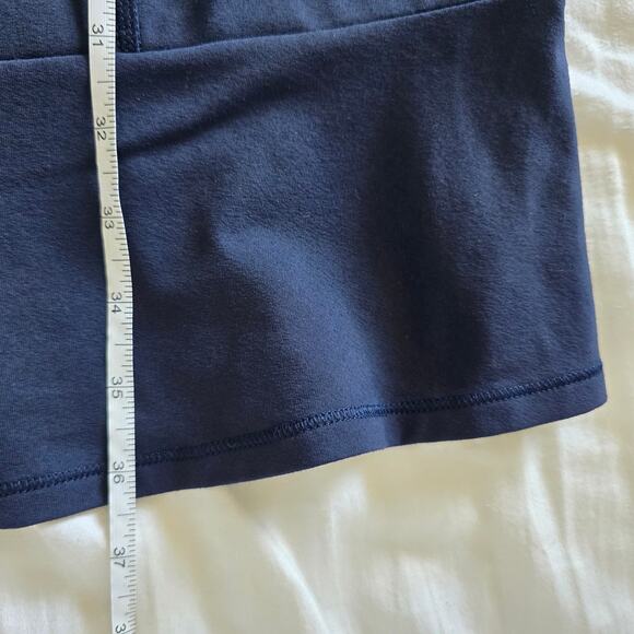 J Jill Fit Sleeveless Knit Sport Mini Dress Navy Size XS Athleisure Tenniscore - Picture 8 of 8